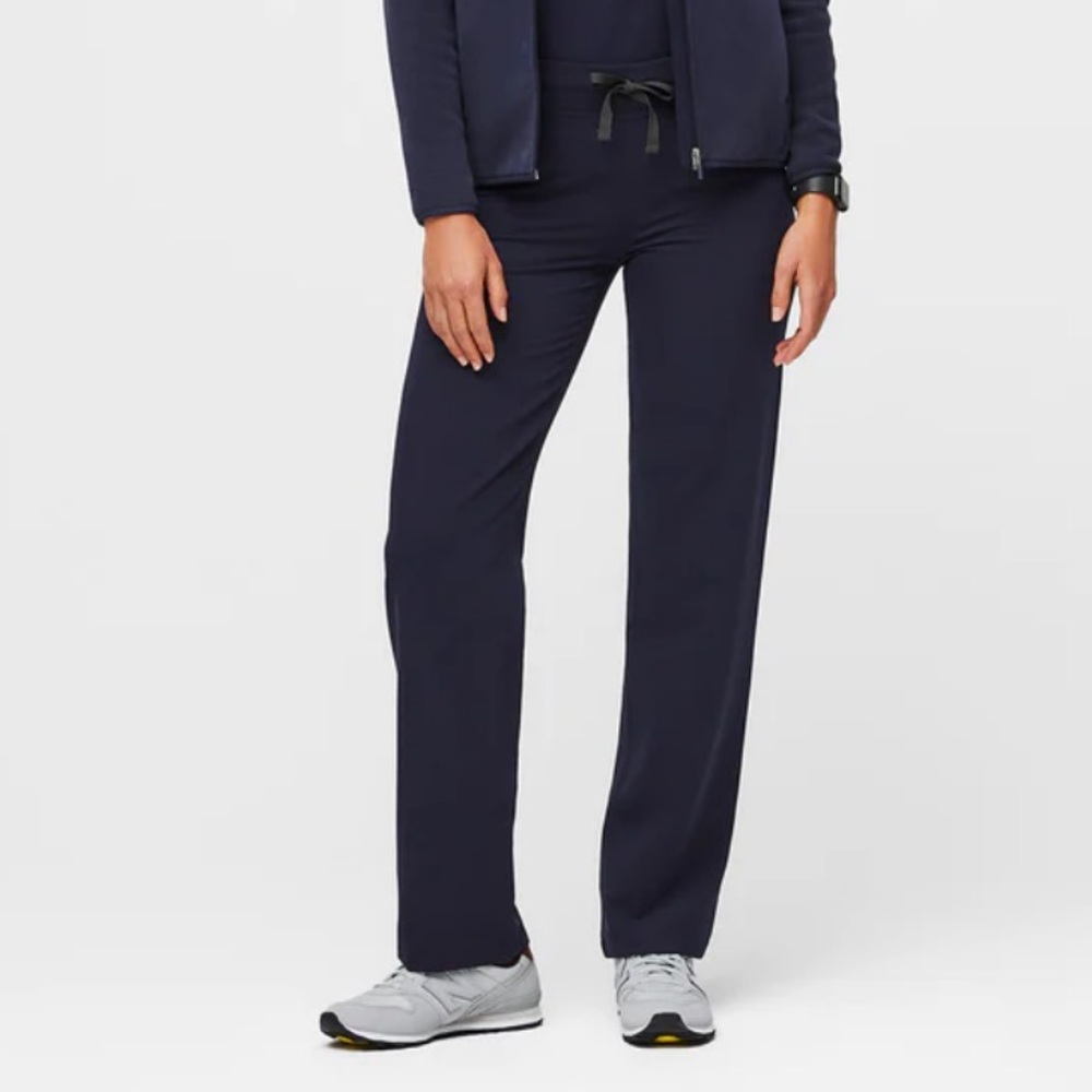 Figs Pants Livingston Navy Tall Medium Flawed!!